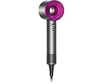Dyson Supersonic, asciugacapelli set regalo, color acciaio e fucsia codice HD01