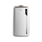 De'Longhi Pinguino Wi-Fi EL110ERF, Condizionatore Portatile Silenzioso, Funzione Deumidificatore,...