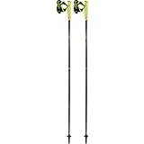LEKI Evotrail FX.One TA - Bastoncini da corsa, 125 cm, colore: Nero/Giallo fluo antracite