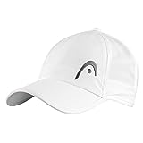 Head Pro Player Cap, Gorra Unisex Adulto, Blanco, Talla Única