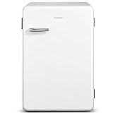 COMFEE' RCD113WH1RT(E) 116L Frigorifero mono porta con comparto freezer, design Retrò, controllo...