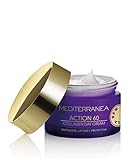 Mediterranea, Linea Action 60 Collagen Day Cream, Crema Viso Antirughe Giorno, Levigante e...