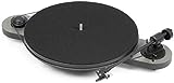 Pro-Ject Elemental Giradischi, Argento/Nero