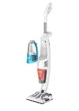 Rowenta RY8534WH Clean & Steam Multi Scopa a Vapore Lavapavimenti Multisuperficie con Accessori,...