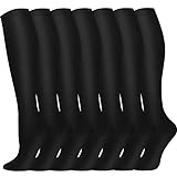 Pnosnesy Calze a Compressione, (7 paia) per Uomo e Donna 15-20 mmHg sono le Migliori per L'atletica,...