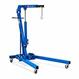 MSW Gruetta Idraulica da Officina Sollevatore Motore Pieghevole MSW-ECF1-01 (212 cm, 1.000 kg)