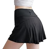 Gonna da Tennis con Pantaloncini Tasca Laterale Club Basic Skirts Donna Gonna Elastica Traspirante