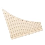 Flauto Di Pan A 18 Tubi Resina ABS Tono C Strumento Musicale Per Flauto Di Pan Di Facile...