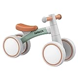SEREED Bicicletta per bambini a partire da 1 anno, giocattolo per bambini da 12 a 24 mesi, prima...