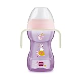 MAM Fun to Drink Cup Night, con Manici che si illuminano al buio e Beccuccio Rigido, 8+Mesi, 270 ml...