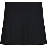 CMP - Gonnellina da Tennis da Donna, Nero, 50