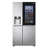 LG GSXV91BSAF Frigorifero Americano Side by Side InstaView Total No Frost con Congelatore, 635 L,...