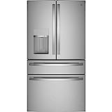 GE Profile PVD28BYNFS 27.6 Cu.Ft. Acciaio Francese Porta Smart Frigorifero