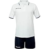 GIVOVA Street Kit Calcio Unisex - Adulto, Multicolore (Bianco/Blu), M