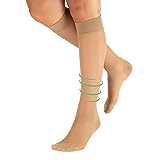 CALZITALY PACK 1/2 Gambaletti Compressione Graduata Media, Calze Elastiche Contenitivo & Graduate,...