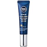 NIVEA MEN - Cura occhi anti invecchiamento (1 x 15 ml), idratante per contorno occhi con acido...