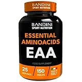 Bandini® EAA Aminoacidi Essenziali 150 Compresse da 1300mg - Con 9 Amminoacidi Essenziali Intra Pre...