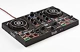 Hercules DJControl Inpulse 200 – Controller DJ, 2 tracce con 8 pad e scheda audio