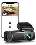 EUKI Dash Cam Auto, Telecamera per Auto, Full HD 2.5K WiFi Dashcam, Super Visione Notturna,...