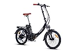 Moma Bikes Bicicletta Elettrica VAE Pieghevole di Passeggio, Ebike20.2 , Alluminio, SHIMANO 7v,...