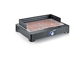 SEVERIN PG 8565 Barbecue elettrico 2200 W in acciaio inox regolabile fino a 250°, Grill elettrico...