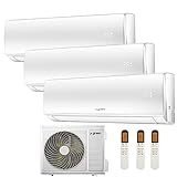 CLIMATIZZATORE TRIAL SPLIT 9000+9000+18000 BTU R32 A++/A+ GREEN ELECTRIC EVO - WIFI INTEGRATO