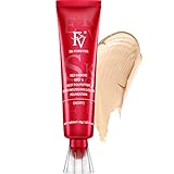 FV Fondotinta Coprente Liquido - Impermeabile, Opaco, Duraturo, Adatto Per Pelle Grassa, 30ml,...