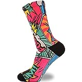 Everfly Calzini Uomo Donna Crossfit - Calze Sportive Divertenti - Palestra Running Padel Ciclismo...