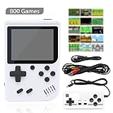 Wepai Console di gioco portatile, console retrogaming 3.0' per bambini, 800 giochi classici FC,...