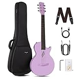 Enya Set Chitarra Elettrica Acustica - Basso Chitarra Nova Go SP1 da 35'' in Fibra di Carbonio per...