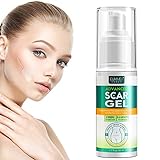 Crema Cicatrici Silicone Gel 50G Crema Trattamento Cicatrici Rimuovere Smagliature Cicatrici...