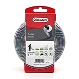 Oregon Bobina di filo Duoline per tosaerba, 3 mm x 15 m, 295368E, Nero