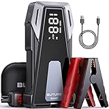 BuTure Avviatore Batteria Auto, 2500A, 21800Mah Avviatore Di Emergenza, Booster Avviamento Per...