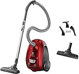 Electrolux EUSC66-CR Aspirapolvere con sacco, potenza max 600W, Sistema aspirazione AeroPro, 2...