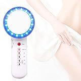 Massaggiatore ad ultrasuoni 6 in 1, massaggio anticellulite per viso e corpo EMS Dispositivo per...