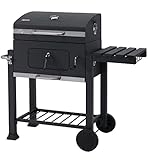 Tepro 1164 Toronto Click 2019 Barbecue a carbone, Acciaio inox, Antracite