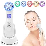 Ultrasuoni Terapia LED Radiofrequenza Viso e Corpo Massaggiatore Viso Antirughe Anti-età per la...