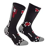 CARDIOSOX INDURAIN, Calze Ciclismo a Compressione Made in Italy, Calze Sportive Traspiranti Studiate...