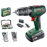 Bosch Trapano battente-avvitatore a batteria UniversalImpact 18V (1 Batteria, sistema 18 Volt, in...