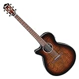 Ibanez AEG70L - Chitarra acustica-elettrica mancina - Tiger Burst High Gloss