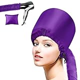 Casco per asciugatura cuffia asciugacapelli, CestMall cuffia con cappuccio regolabile per...