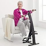 BAKAJI Pedaliera Allenamento Braccia Gambe Cyclette Cycle Bike Ginnastica Passiva Esercizio Fitness...