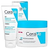 CeraVe SA Crema Piedi Rigenerante per Pelle Ruvida e Screpolata con Acido Salicilico 88ml + SA Crema...
