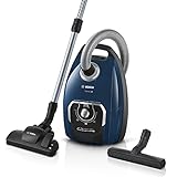 Bosch Hausgeräte Serie 8 BGB75X494, Aspirapolvere con Sacchetto, Blu