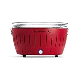 LotusGrill G-RO-435 Barbecue a Carbone senza Fumo XL, 43.5 x 35 x 25.7 cm, colore Rosso