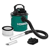 VONROC Aspiracenere a batteria VPower 20V. Incl. una batteria 4.0Ah e caricatore. Serbatoio 12L -...