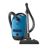 Miele Classic C1 Junior Aspirapolvere a Traino con Sacco ad Alta Potenza di Aspirazione, Bocchetta...