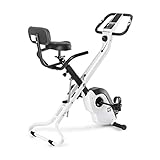 Capital Sports Azura Cyclette X2, Bici Pieghevole per Casa, Cyclette Pieghevole per Uomo e Donna,...