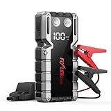 4000A Avviatore Emergenza per Auto, Super Sicuro Batteria di Emergenza Avviamento Batteria Booster...