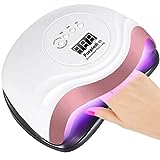Purpledi Lampada Unghie UV LED, 168W Fornetto Unghie Può Curare Rapidamente,Sensore Di Avvio...